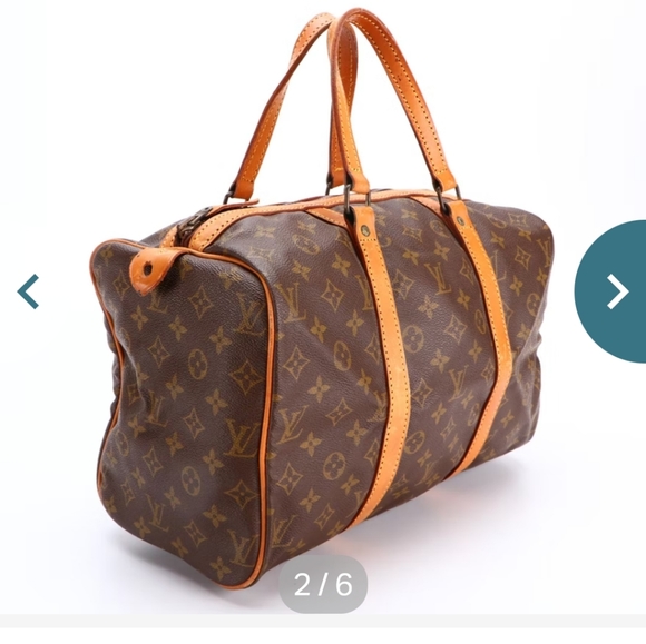 Authentic Louis Vuitton Sac Souple 35 Boston Bag - Picture 3 of 13